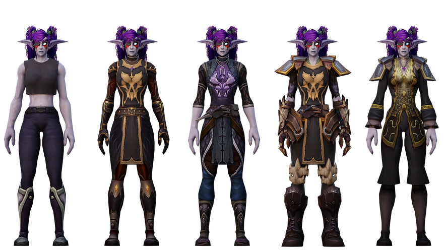 Elewynd's armors
