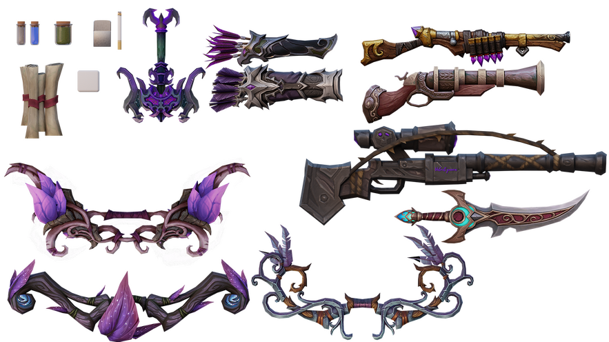 Elewynd's armors